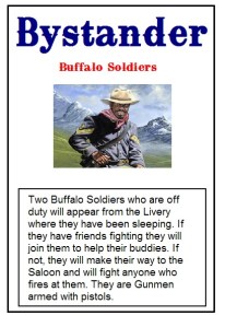 Buffalo Soldier Event Card