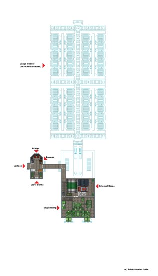 200dton Jump1 Modular Freighter Interior Named