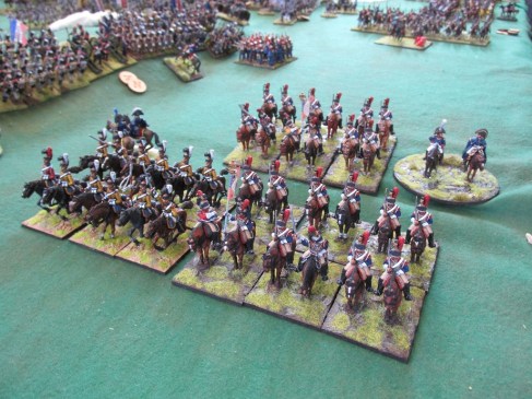 St Germaine's 2nd Heavy Cavalry Division (11 Cavalry Corps) relocates to the left flank.