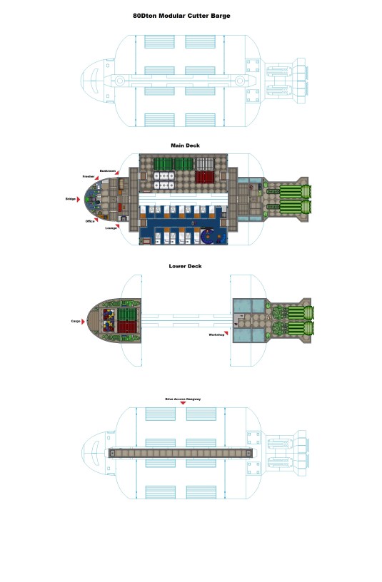 Modular Cutter Hauler In-System