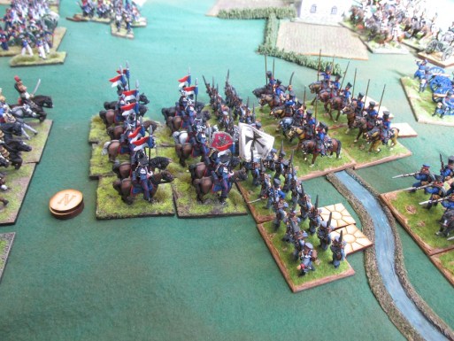 Polish cavalry throws back another Prussian assault