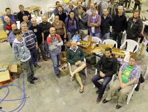 anzac diorama painting 11 may