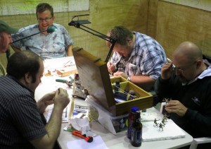 Painting anzac diorama 2