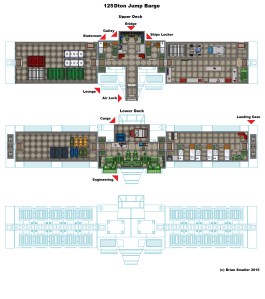 100dton Jump Barge Named