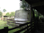 Our water tank. It is filled from water coming off the woolshed and yards. 